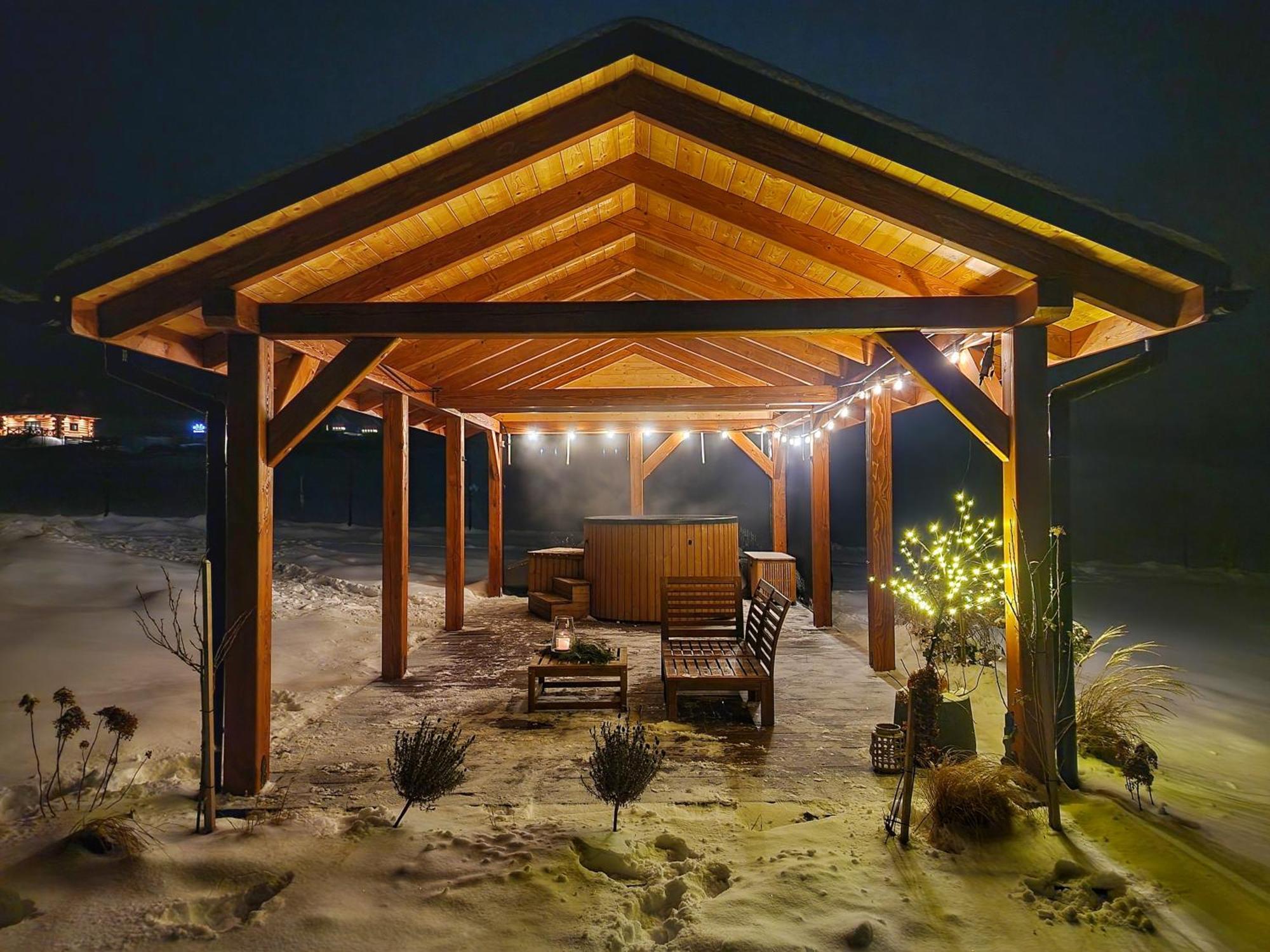 Lackowa Chill And Rest Dom Z Balia Krynica Zdroj Uscie Gorlickie Exterior photo
